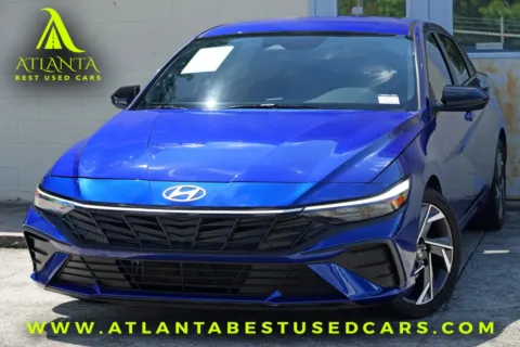 Blue 2025 Hyundai Elantra Hybrid SEL Sport for sale in Peachtree Corners, GA