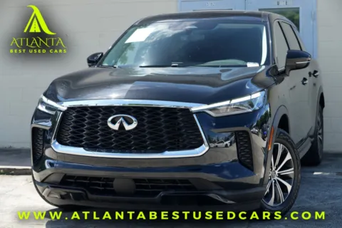 Black 2023 INFINITI QX60 PURE for sale in Peachtree Corners, GA