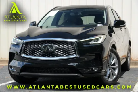 Black 2022 INFINITI QX50 LUXE for sale in Peachtree Corners, GA