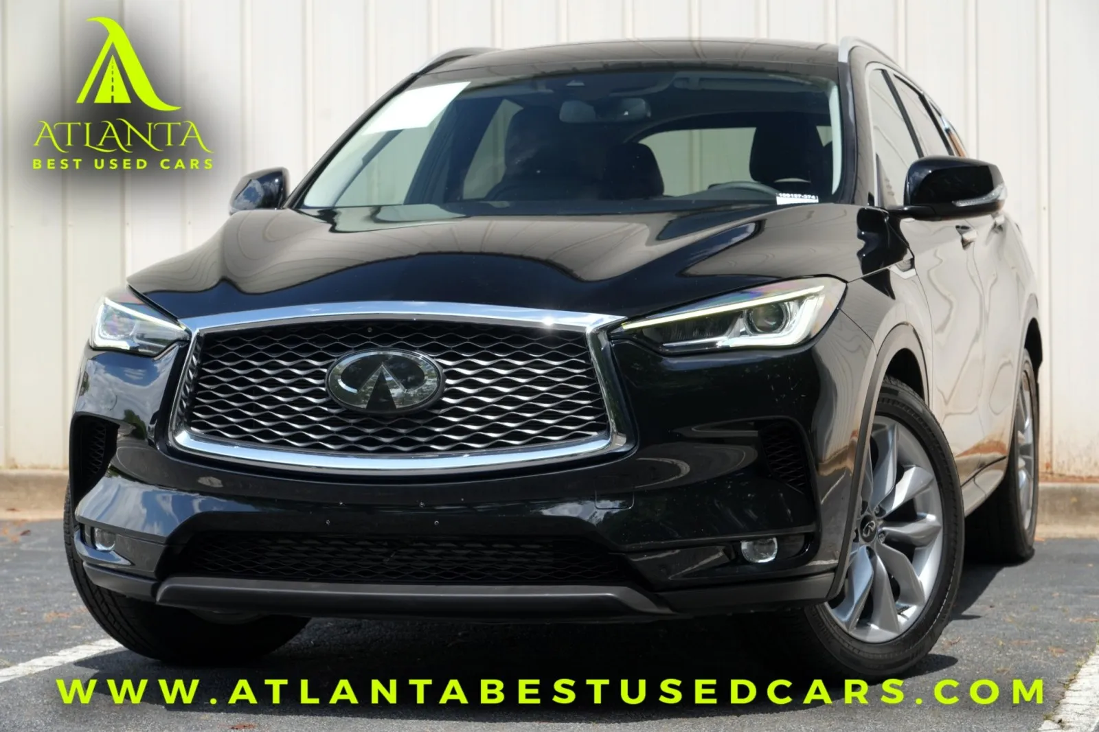 Black 2022 INFINITI QX50 LUXE for sale in Peachtree Corners, GA