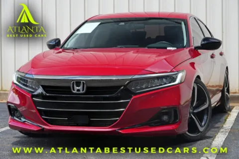 Red 2021 Honda Accord Sedan Sport SE 1.5T for sale in Peachtree Corners, GA