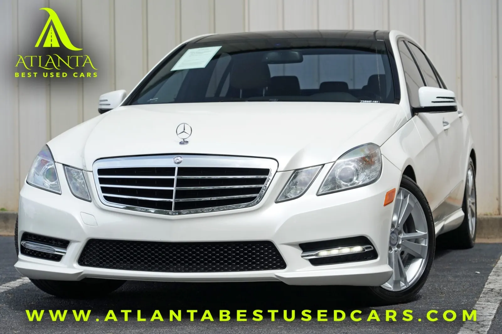 White 2013 Mercedes-Benz E-Class E 350 Luxury for sale in Peachtree Corners, GA