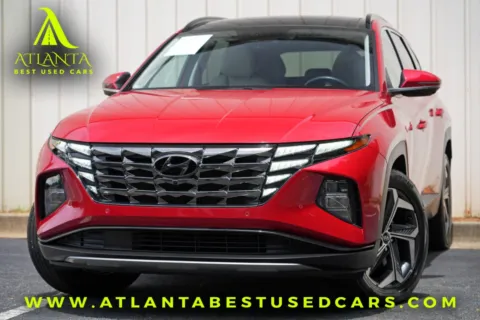 Red 2022 Hyundai Tucson Limited for sale in Peachtree Corners, GA