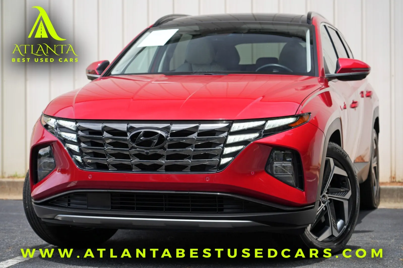 Red 2022 Hyundai Tucson Limited for sale in Peachtree Corners, GA