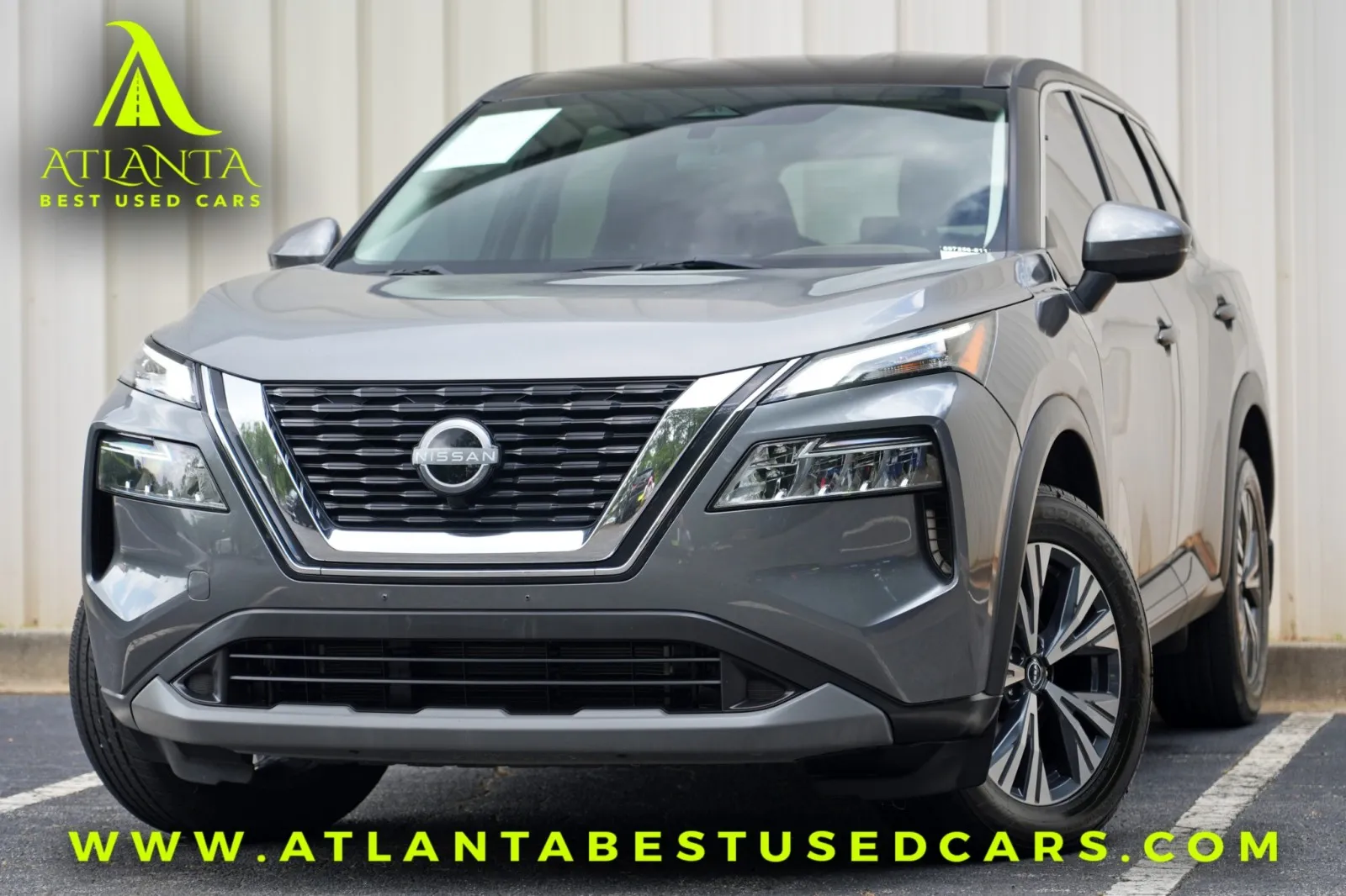 Gray 2022 Nissan Rogue SV for sale in Peachtree Corners, GA