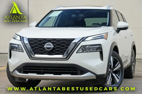 Red 2023 Nissan Rogue Platinum for sale in Peachtree Corners, GA