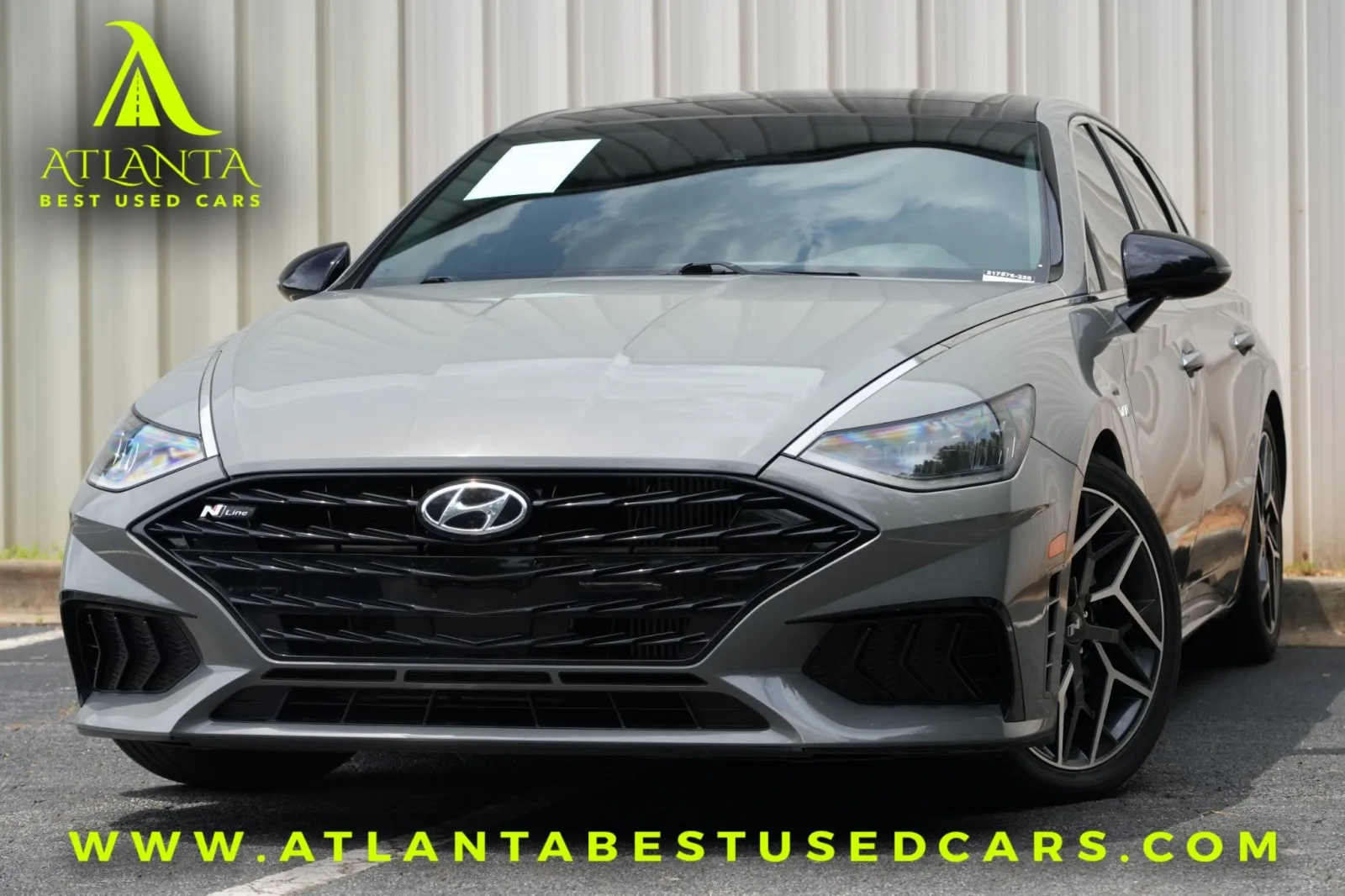 Gray 2022 Hyundai Sonata N Line for sale in Peachtree Corners, GA