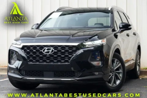 Black 2019 Hyundai Santa Fe Ultimate for sale in Peachtree Corners, GA