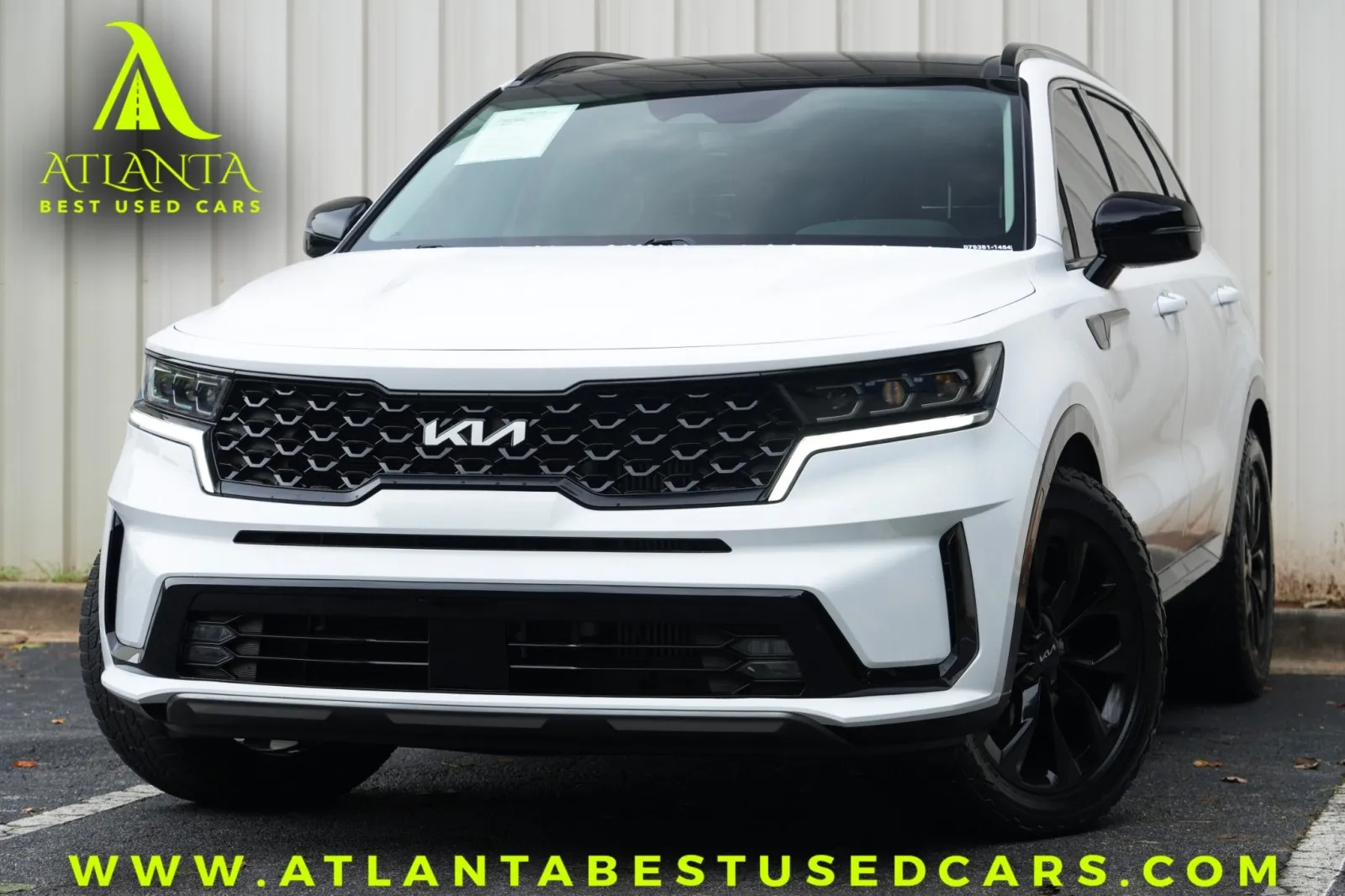 White 2022 Kia Sorento SX for sale in Peachtree Corners, GA