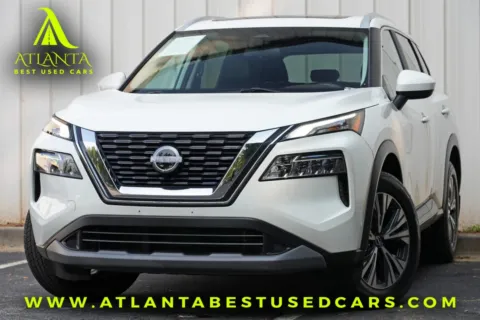 White 2023 Nissan Rogue SV w/ Premium Package for sale in Peachtree Corners, GA