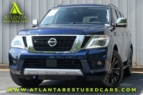 Blue 2018 Nissan Armada Platinum for sale in Peachtree Corners, GA
