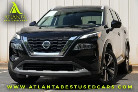 Black 2021 Nissan Rogue SL for sale in Peachtree Corners, GA