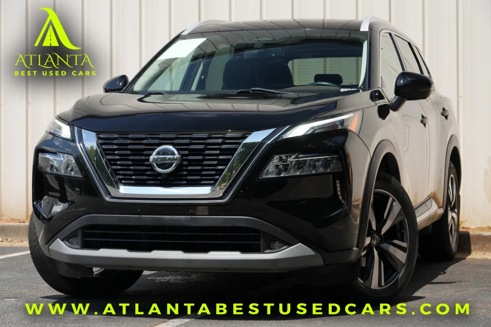 Black 2021 Nissan Rogue SL for sale in Peachtree Corners, GA