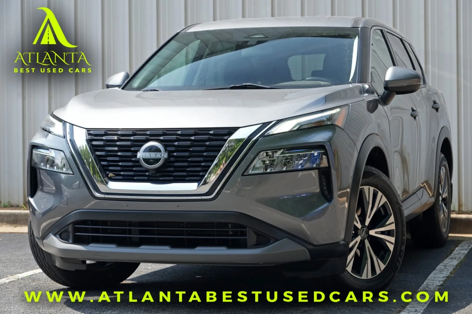 Gray 2022 Nissan Rogue SV for sale in Peachtree Corners, GA