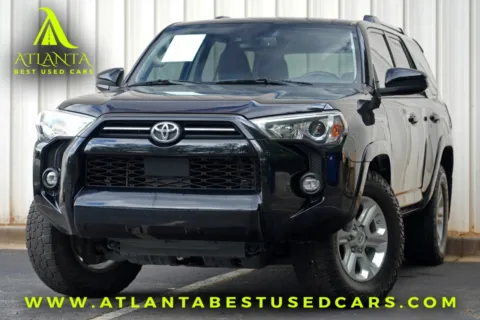 Black 2021 Toyota 4Runner SR5 for sale in Peachtree Corners, GA