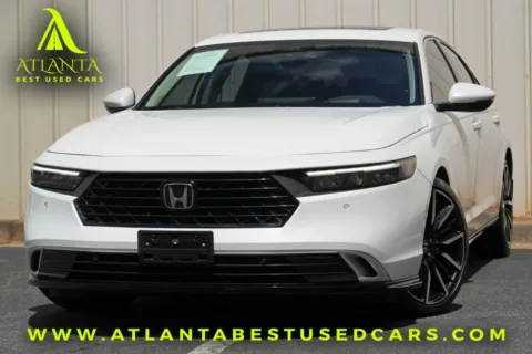 White 2023 Honda Accord Hybrid Touring for sale in Peachtree Corners, GA