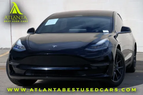 Black 2018 Tesla Model 3 Long Range Battery for sale in Peachtree Corners, GA