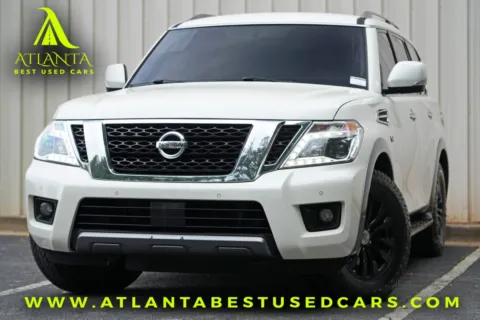 White 2019 Nissan Armada SV w/ Driver Package for sale in Peachtree Corners, GA