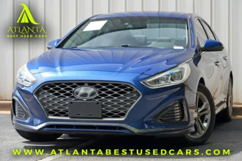 Blue 2019 Hyundai Sonata SEL w/ Tech Package for sale in Peachtree Corners, GA
