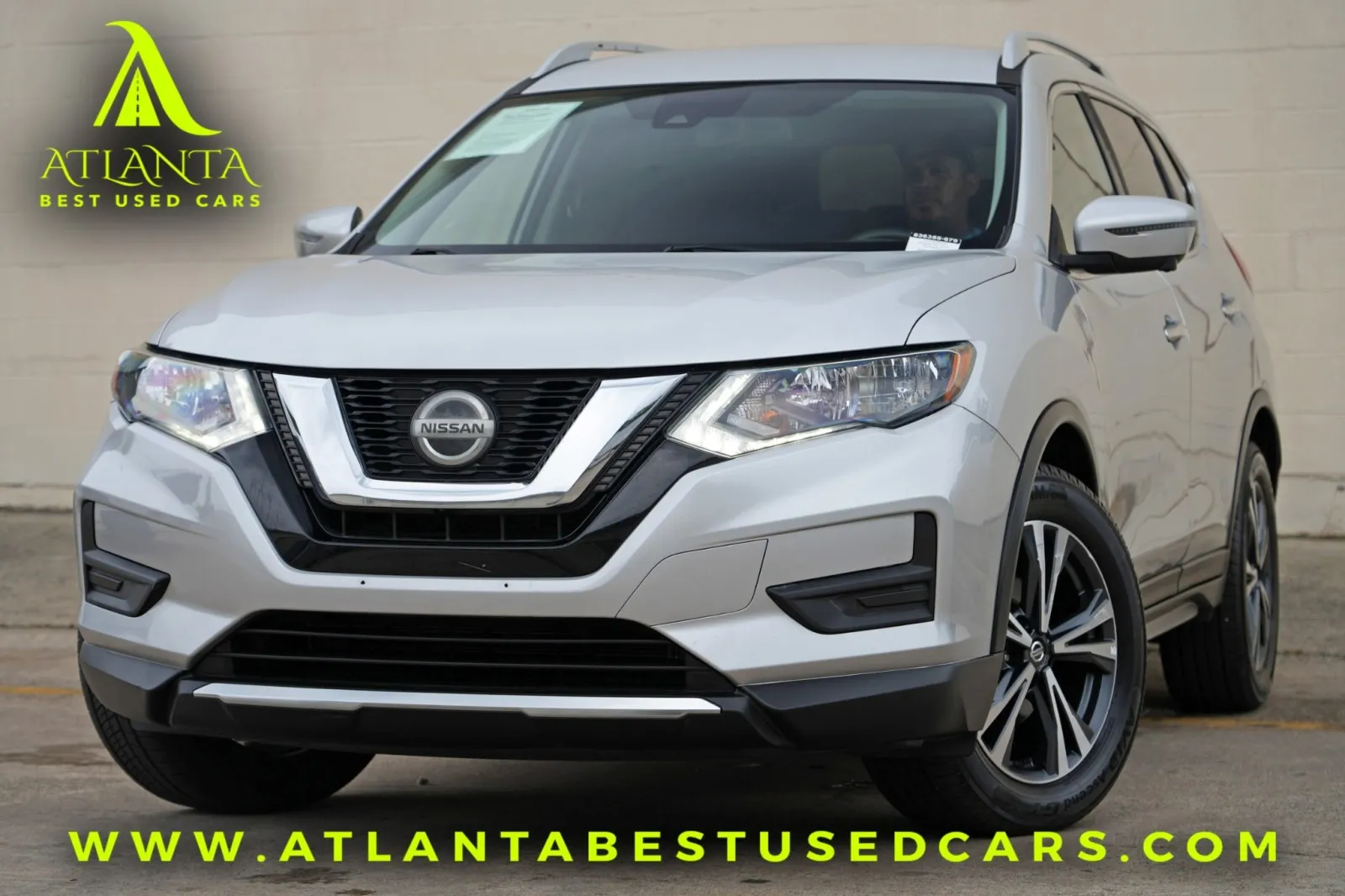 Silver 2019 Nissan Rogue SV w/ Premium Package for sale in Peachtree Corners, GA
