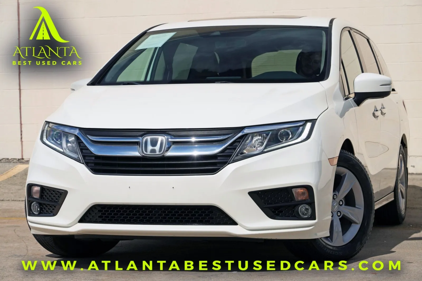 White 2019 Honda Odyssey EX-L w/Navi/RES for sale in Peachtree Corners, GA