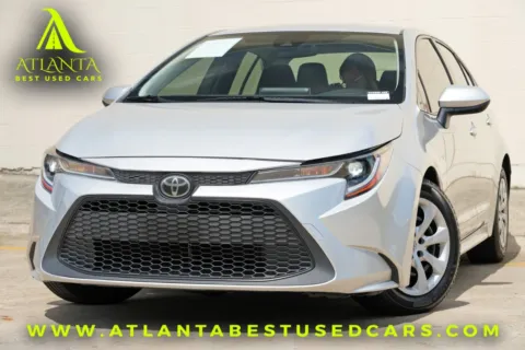 Silver 2020 Toyota Corolla LE for sale in Peachtree Corners, GA