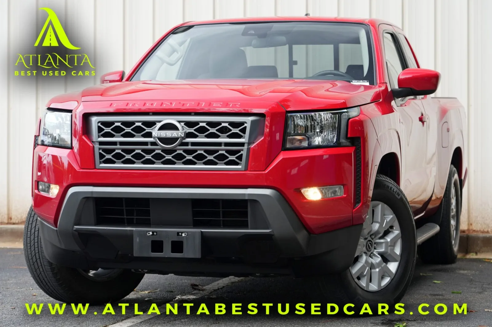 Red 2022 Nissan Frontier SV w/ Convenience & Tech Packages for sale in Peachtree Corners, GA