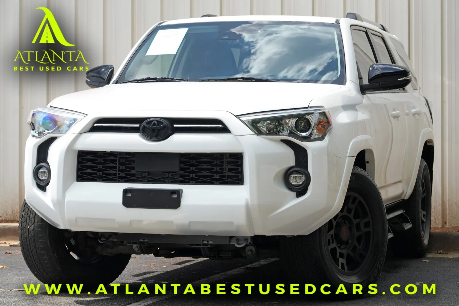 White 2021 Toyota 4Runner SR5 Premium w/ 3rd Row Seating for sale in Peachtree Corners, GA
