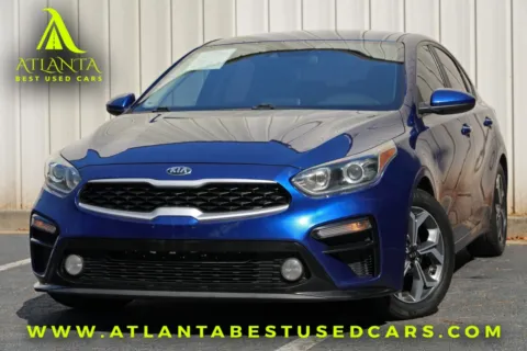 Blue 2021 Kia Forte LXS for sale in Peachtree Corners, GA