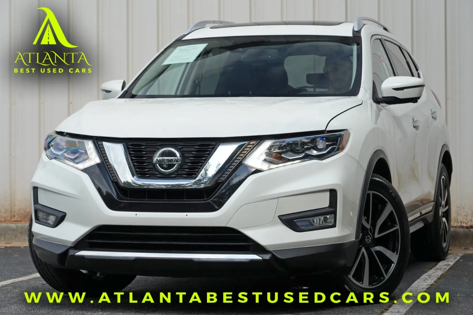 White 2018 Nissan Rogue SL w/ Premium & Platinum Packages for sale in Peachtree Corners, GA