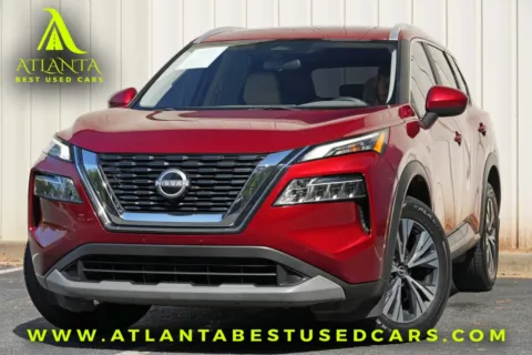 Red 2023 Nissan Rogue SV w/ Premium Package for sale in Peachtree Corners, GA