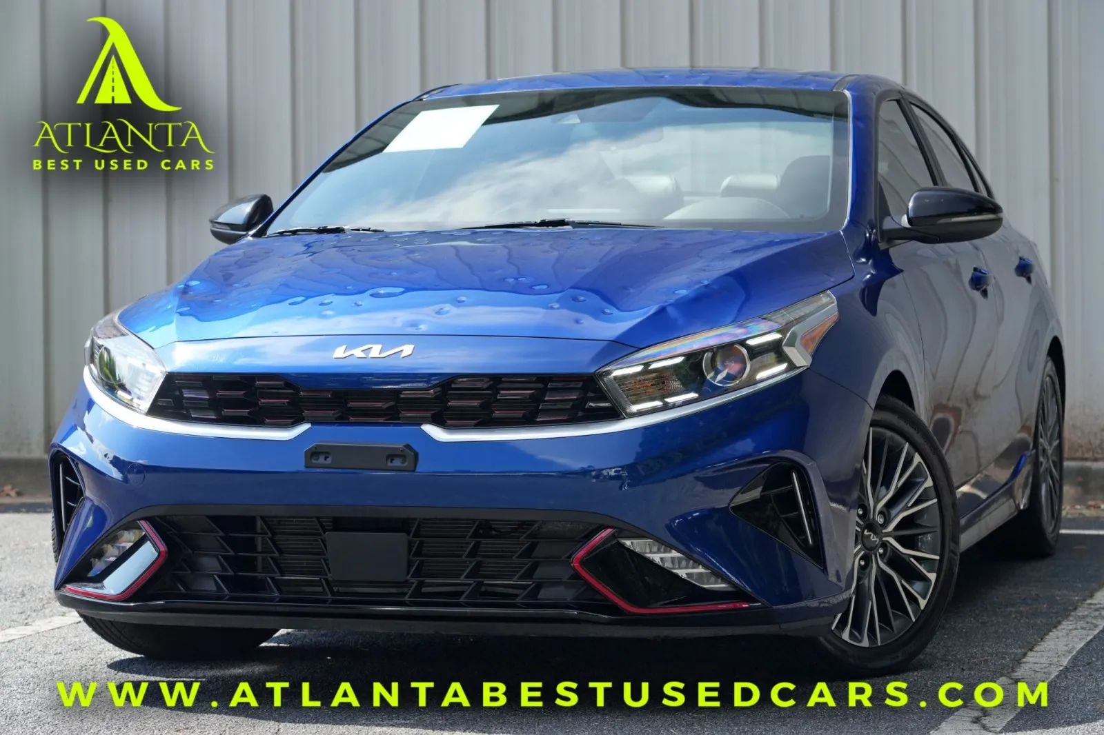 Blue 2024 Kia Forte GT-Line w/ Premium & Sport Packages for sale in Peachtree Corners, GA