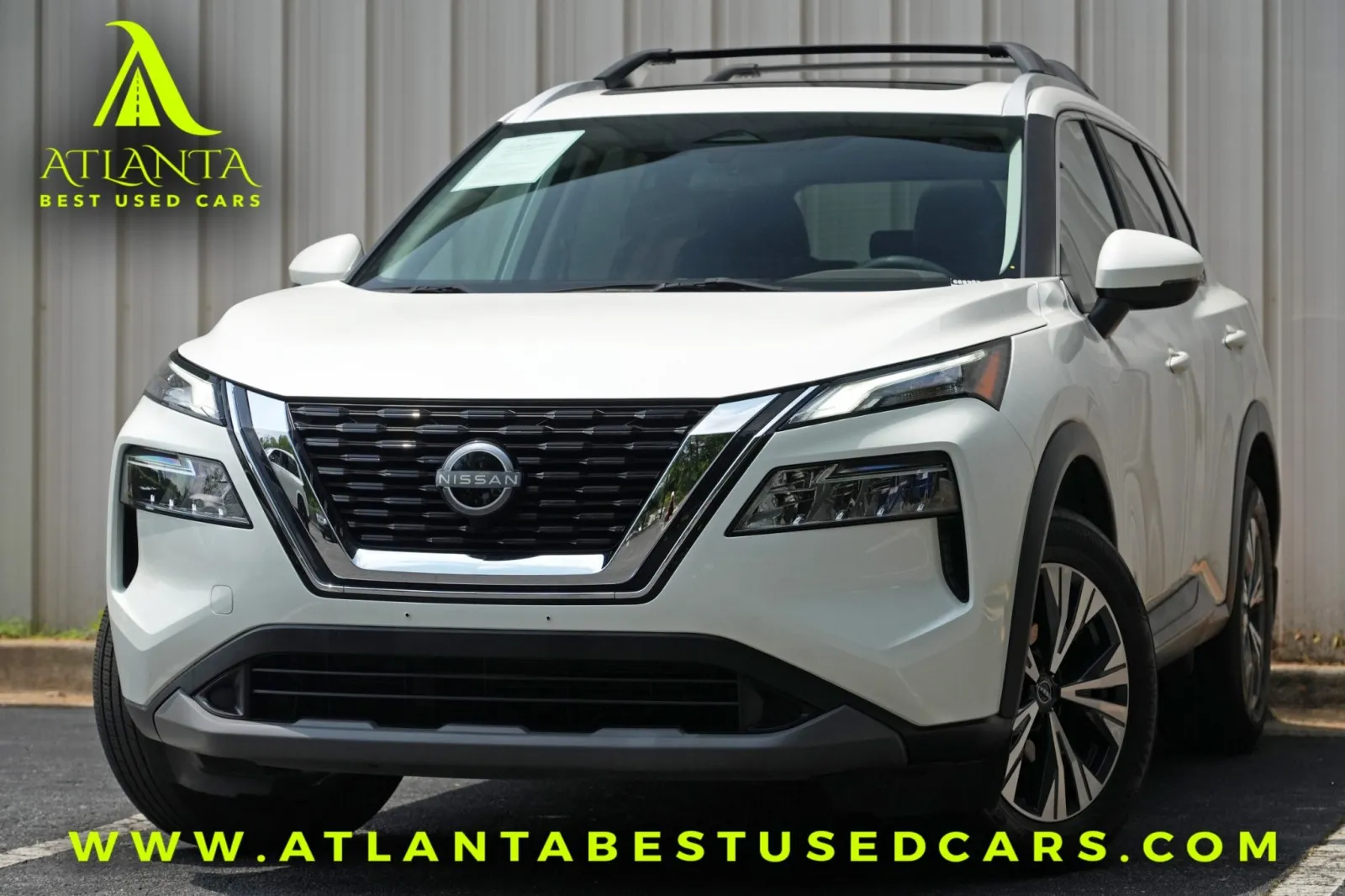 White 2023 Nissan Rogue SV w/ Premium Package for sale in Peachtree Corners, GA