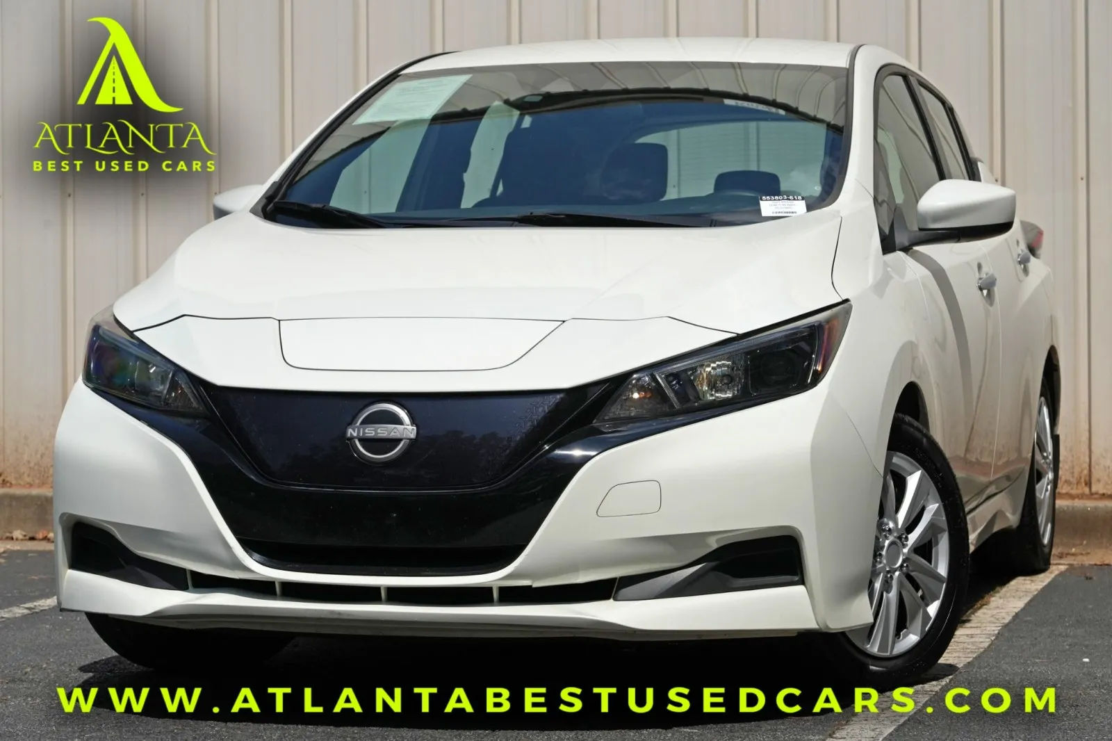 White 2023 Nissan LEAF S for sale in Peachtree Corners, GA
