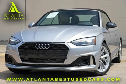 Silver 2022 Audi A5 Cabriolet Premium for sale in Peachtree Corners, GA