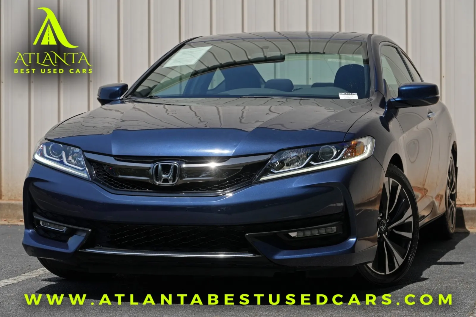 Blue 2017 Honda Accord Coupe EX for sale in Peachtree Corners, GA
