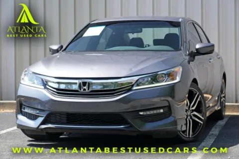 Gray 2017 Honda Accord Sedan Sport for sale in Peachtree Corners, GA