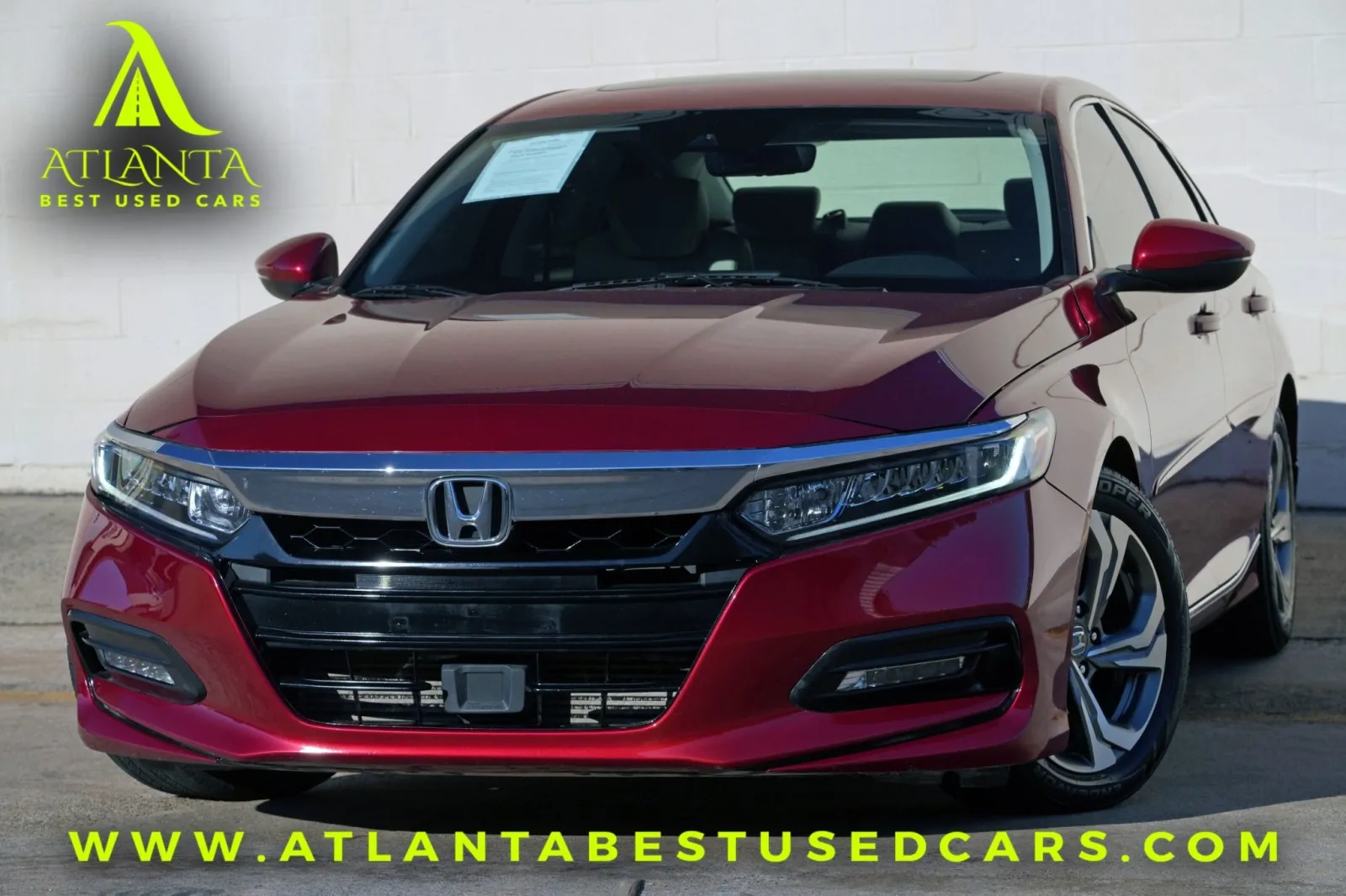 Red 2018 Honda Accord Sedan EX-L 1.5T for sale in Peachtree Corners, GA