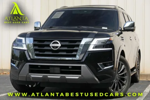 Black 2022 Nissan Armada Platinum for sale in Peachtree Corners, GA