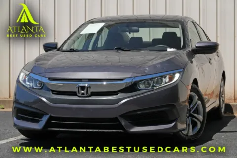 Gray 2018 Honda Civic Sedan LX for sale in Peachtree Corners, GA
