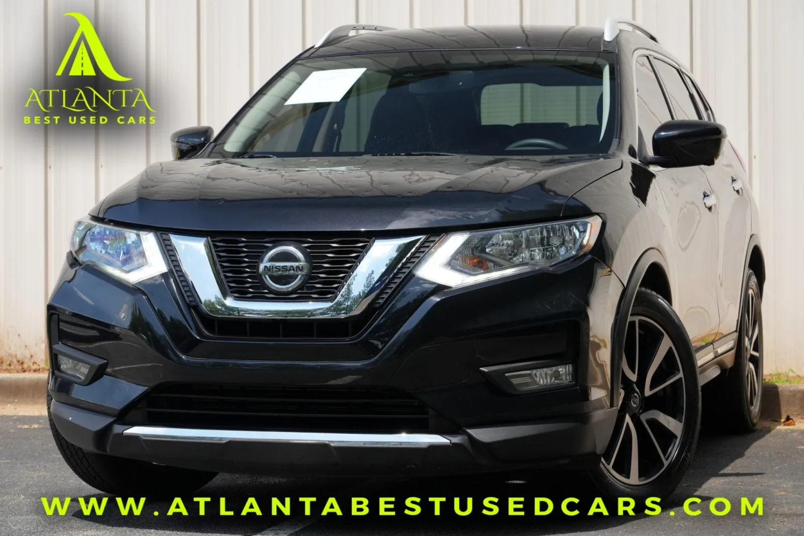 Black 2019 Nissan Rogue SL for sale in Peachtree Corners, GA