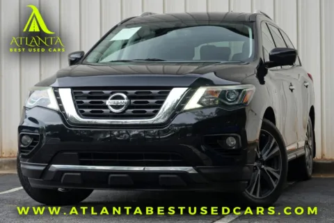 Black 2017 Nissan Pathfinder Platinum w/ Family Entertainment Package for sale in Peachtree Corners, GA