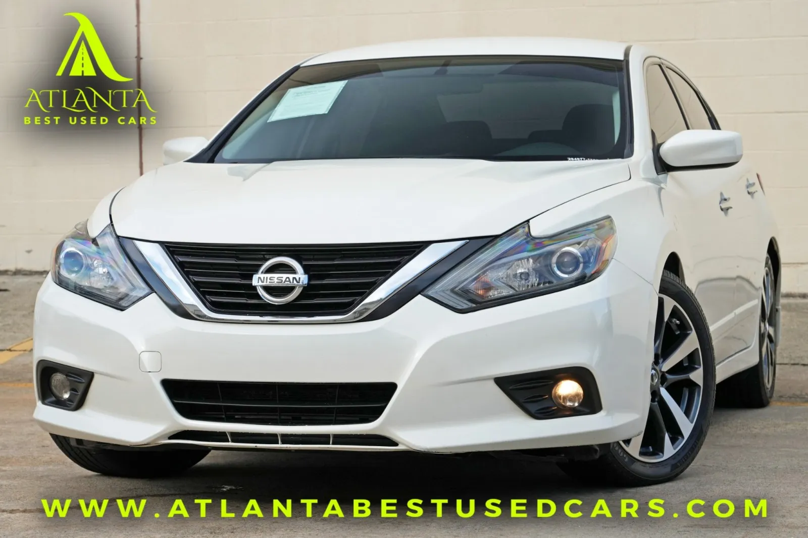 White 2017 Nissan Altima 2.5 SR for sale in Peachtree Corners, GA