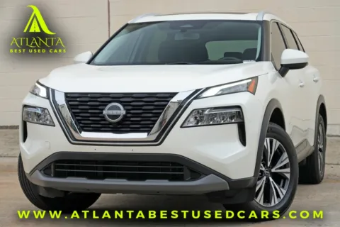 White 2023 Nissan Rogue SV w/ Premium Package for sale in Peachtree Corners, GA
