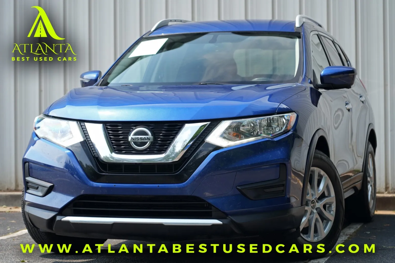 Blue 2018 Nissan Rogue SV w/ Premium Package for sale in Peachtree Corners, GA