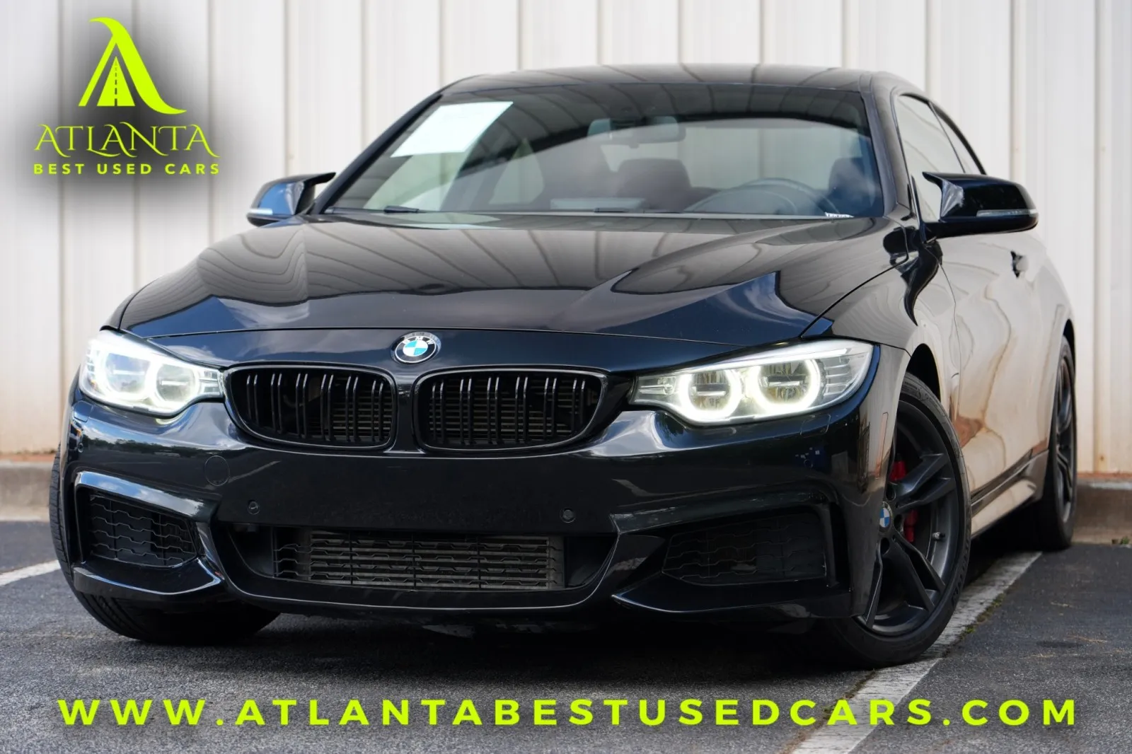 Black 2015 BMW 4 Series 435i xDrive w/ M Sport, Tech & Premium Packages for sale in Peachtree Corners, GA