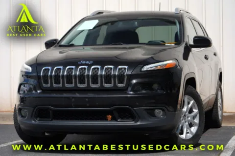 Black 2016 Jeep Cherokee Latitude for sale in Peachtree Corners, GA