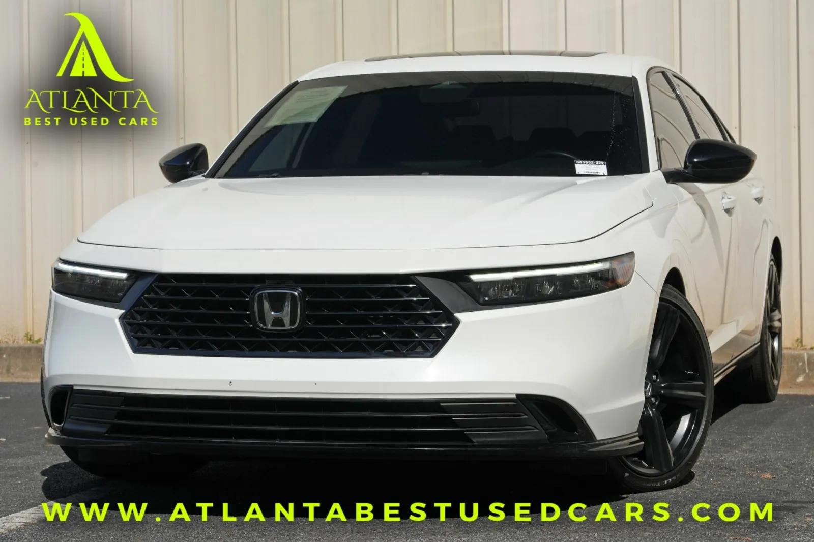 White 2024 Honda Accord Hybrid Sport-L for sale in Peachtree Corners, GA