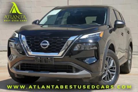 Black 2023 Nissan Rogue S for sale in Peachtree Corners, GA