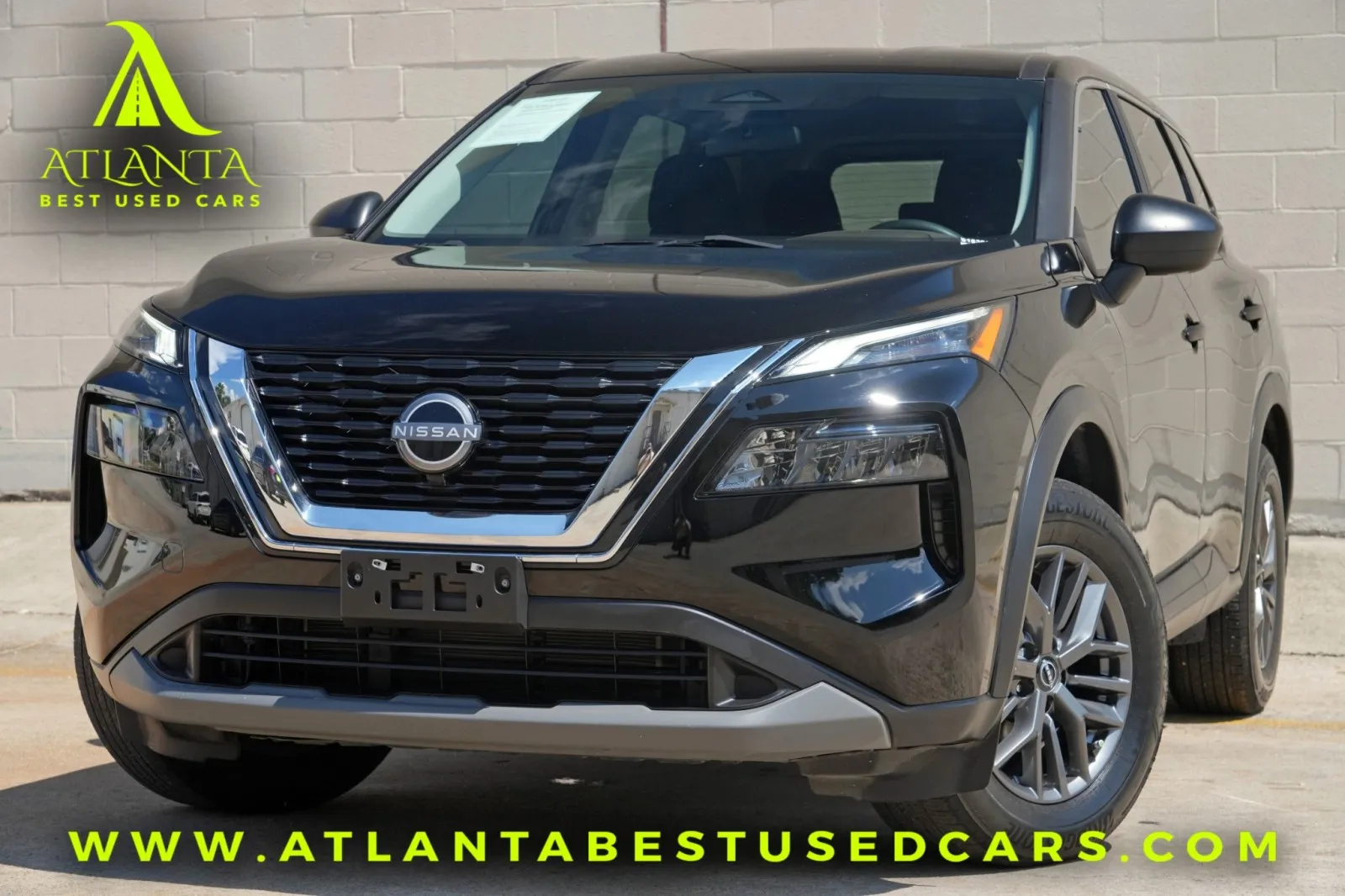 Black 2023 Nissan Rogue S for sale in Peachtree Corners, GA